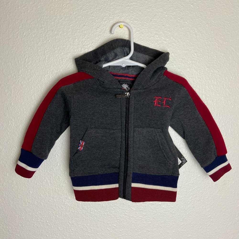English Laundry Warm Zip up Hoodie  Jacket Boy 12  months